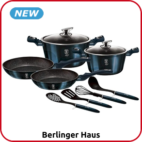 Berlinger Haus Kochgeschirr «Aquamarine», 10-teilig