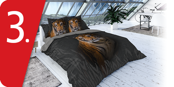 Bettwäsche «Tiger»