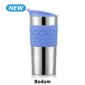 Bodum Thermos-Reisebecher «Travel Mug», 350 ml, blau
