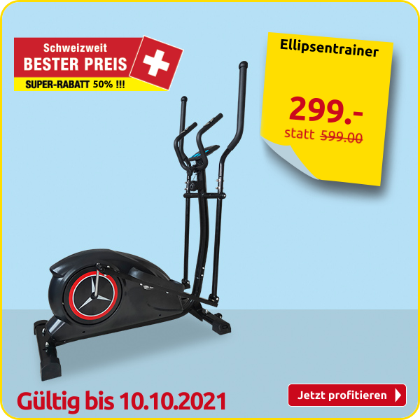 Ellipsentrainer, Schwungrad 5 kg