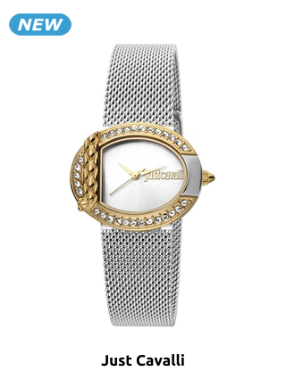 Just cavalli Damenuhr «Laurene», grau