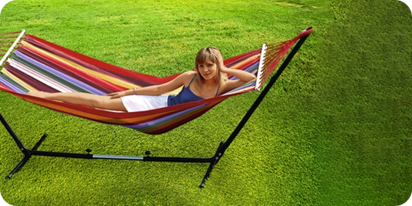 Hängematte, reine Baumwolle