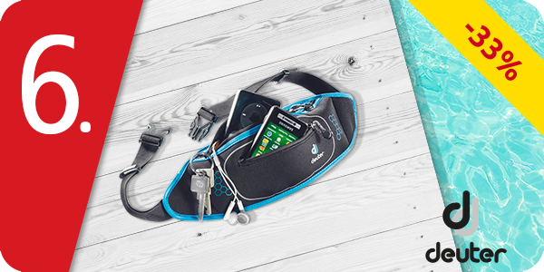 Gürteltasche «Neo Belt II» von Deuter, schwarz/blau