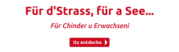 Für d'Strass, für a See...