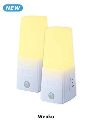 Wenko LED-Nachtlampen, Set 2 Stück