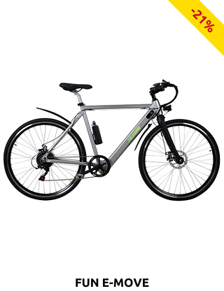 Fun E-Move Elektrovelo «W6», 6 Gänge, 25 km/h