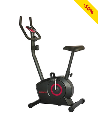 Heimtrainer, mit LCD-Bildschirm, 8-stufiger Widerstand