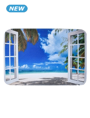 Badteppich «Window», 50 x 70 cm