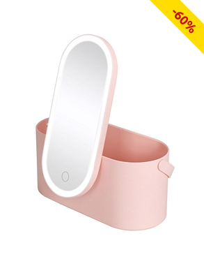 Kosmetikkoffer «Box Make-Up», mit Spiegel und LED