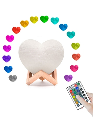 Lampe «Heart Light», 16 Farben, Ø10 cm