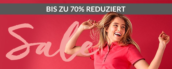 SALE - bis zu 70% reduziert