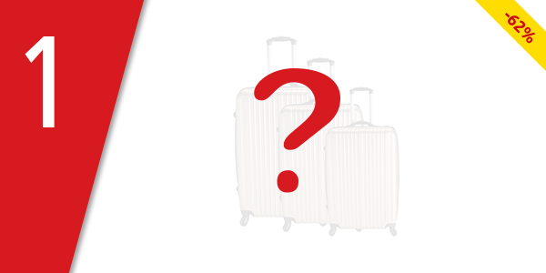 Kofferset «Locarno», 3-teilig, champagne