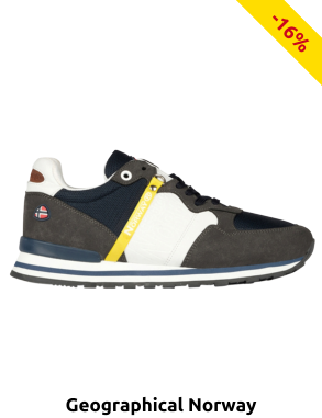 Geographical Norway Expedition Sneakers für Herren, dunkelgrau