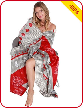 Fleecedecke «Red»