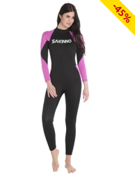 Paddelanzug für SIE, schwarz/rosa