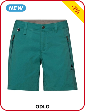 ODLO Damenshorts, türkis