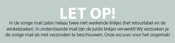 let op: rectificatie