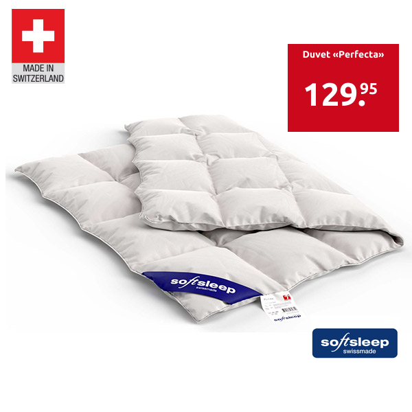 Duvet «Perfecta» 135 x 170 cm, 680 g