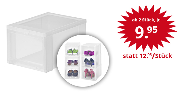 Schuhbox klein, bis Grösse 41