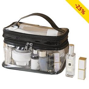 Kosmetiktasche, 2 Fächer