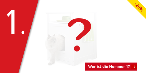 Katzen-WC-Schrank, neu: innen B 41 x H 47 x T 55 cm