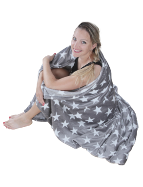 Fleecedecke «Stars», 150 x 200 cm