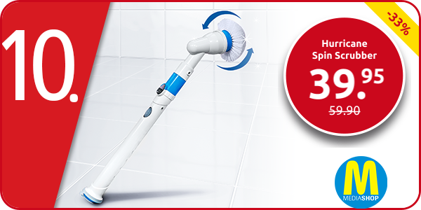 Hurricane Spin Scrubber, kabellos