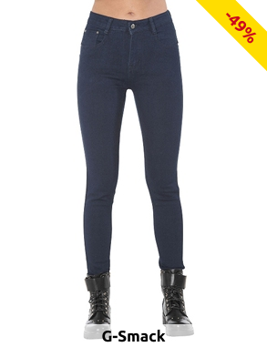 G-Smack Damenjeans Push-up, blau