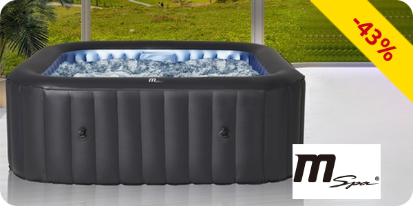 MSpa «Relaxo» aufblasbar, 4 Personen, 108 Jet-Düsen