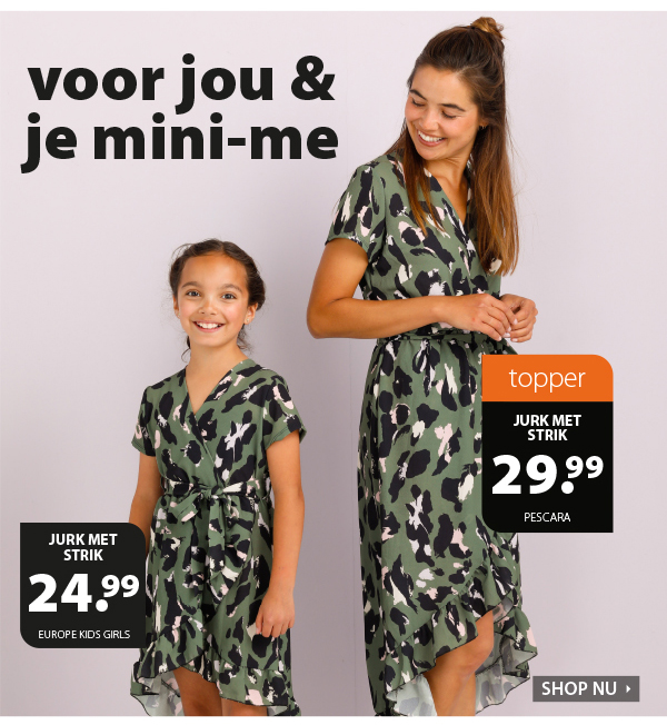 Topper: Voor jou en je mini-me