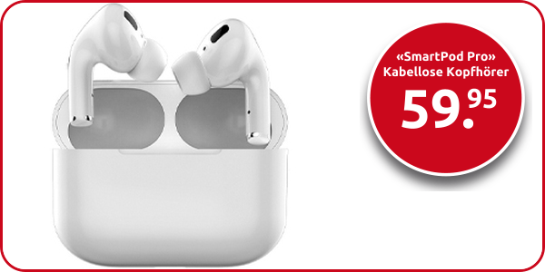 «SmartPod Pro», Kabellose Kopfhörer, Ultraschnelle Verbindung