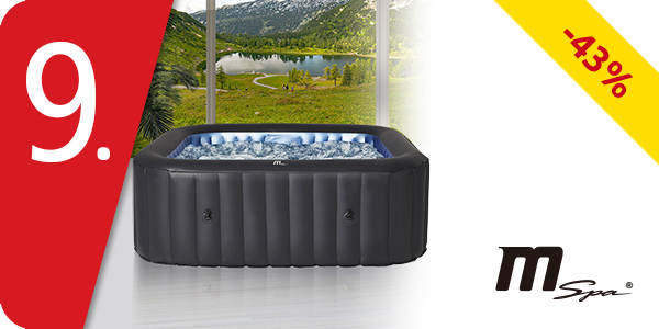 MSpa «Relaxo» aufblasbar, 4 Personen, 108 Jet-Düsen