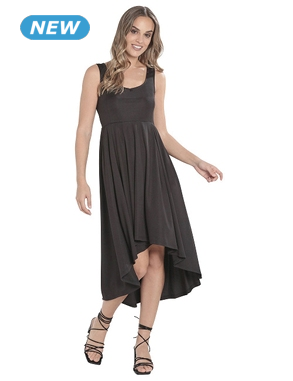 Drapiertes Kleid mit Taschen, schwarz