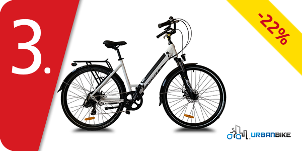 UrbanBike Elektrovelo «Sydney», weiss