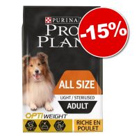 15% korting! 7 kg Pro Plan droogvoer