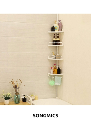 Bad-Eckregal, ausziehbar