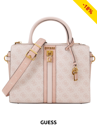 GUESS Handtasche «Ginevra», rosa