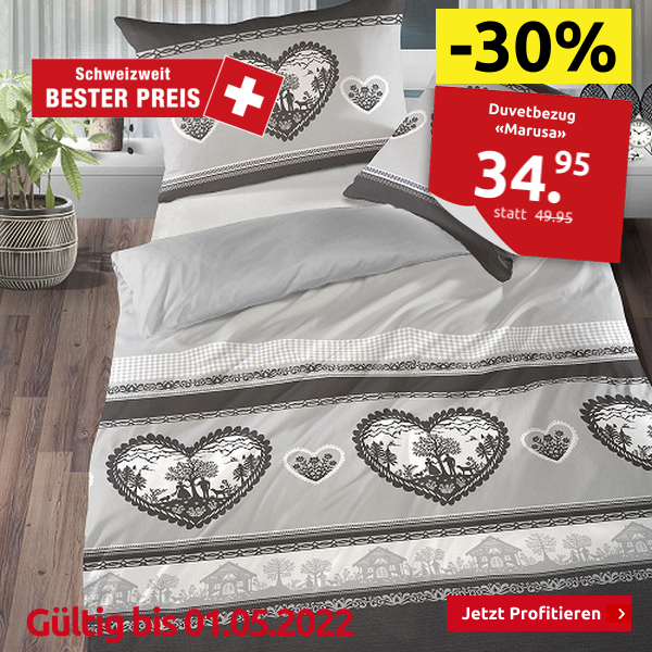 Duvetbezug «Marusa» 160 x 210 cm