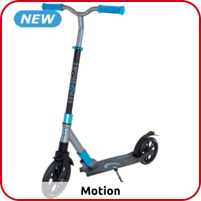Motion Scooter «Smooth», grau/blau