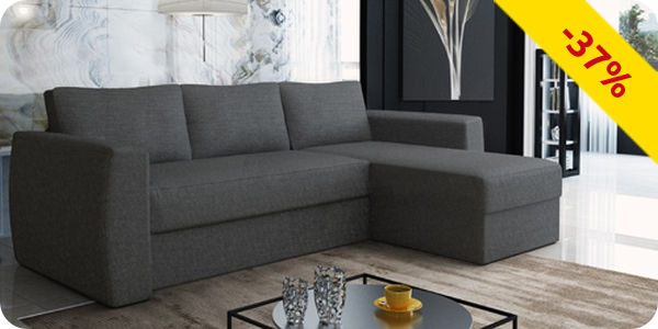 Schlaf-Ecksofa «Marty 2», 230 x 142 cm