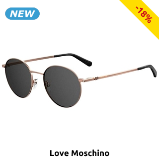 LOVE MOSCHINO Damensonnenbrille, goldfarben