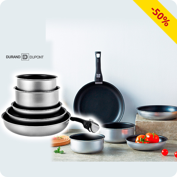 Durant Dupont Pfannenset, 6-teilig