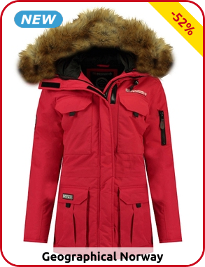 Geographical Norway Expedition Damenparka «Alpen», rot