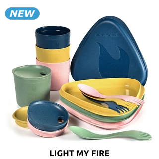 LIGHT MY FIRE Picknickgeschirr «Picnic for 4», 4 Personen, 16-teilig