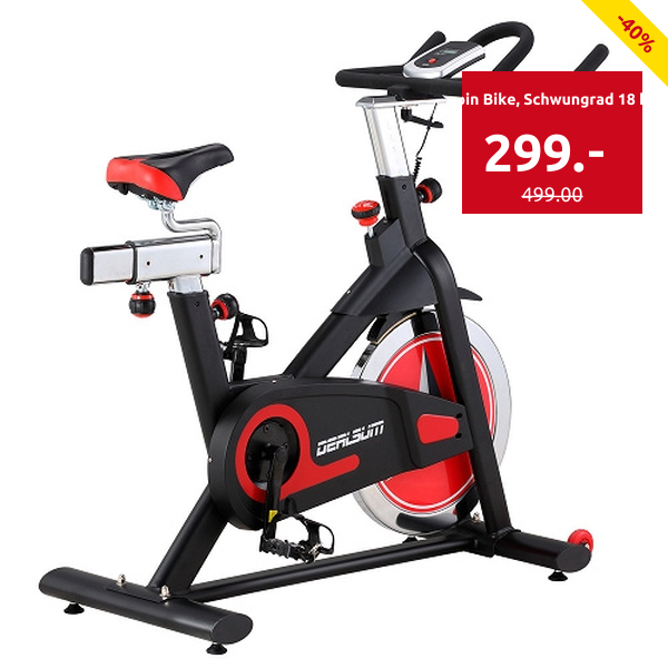 Spin Bike, Schwungrad 18 kg