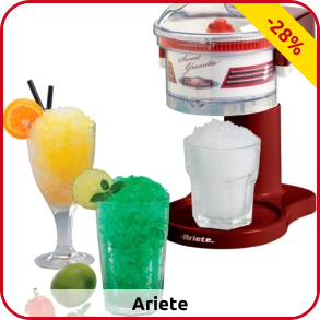 Slush-Eismaschine Sweet Granita im Nostalgie-Look