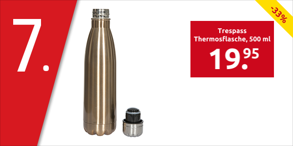 Trespass Thermosflasche, 500 ml