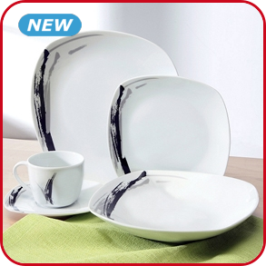 Tafelservice «Square» 30-teilig, 6 Personen