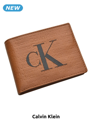 Calvin Klein Jeans Brieftasche «Maxime», camel