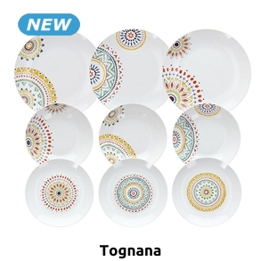 Tognana Kombiservice «Art Maya», 18-teilig für 6 Personen